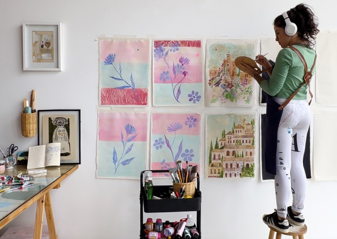 dentro do atelier_