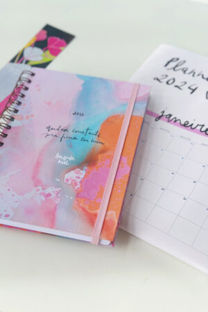 Kit: Planner Abstrato 2024 + Planner Anual Parede