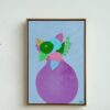 Óleo sobre canvas Vaso de Flores IV - 57 x 39,5 cm