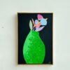 Óleo sobre canvas Vaso de Flores III - 57 x 39,5 cm