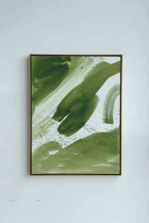 Quadro 63 x 83 cm / tout est vert 002- Mon Jardin, 2024