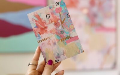 Cartão Fleurs + envelope kraft