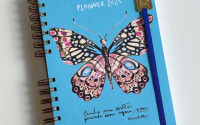 Planner 2025 / Tinha uma certeza pousada bem aqui *azul