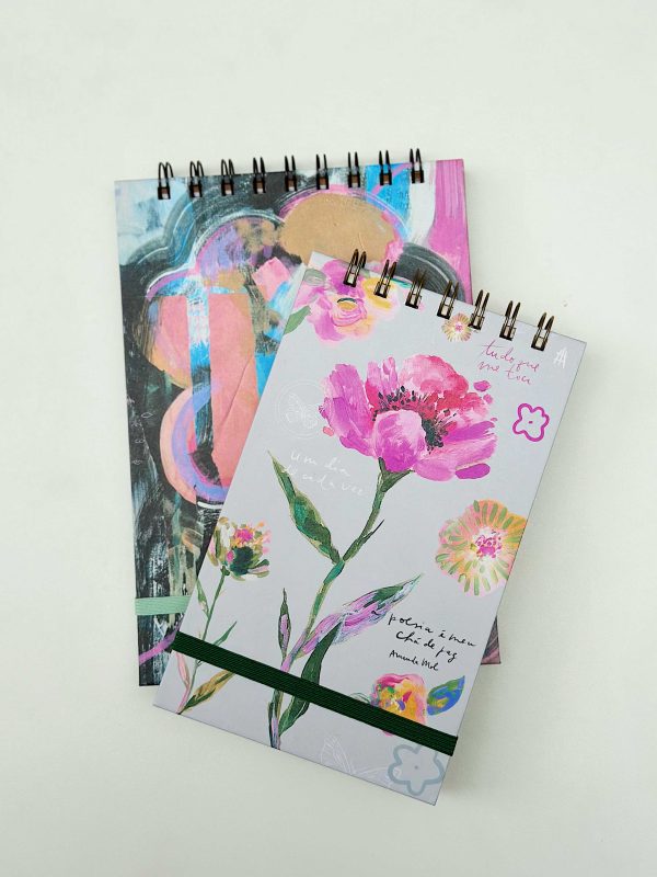 Kit Papelaria / Sketchbooks Fleur e Botânica