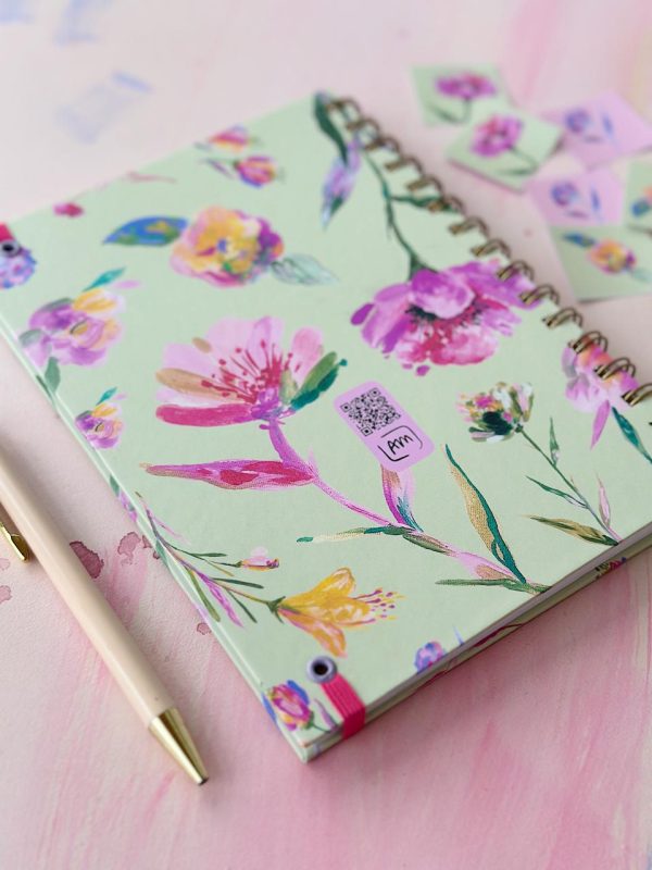 Caderno A5 Flores / 65 folhas pautadas - Image 10