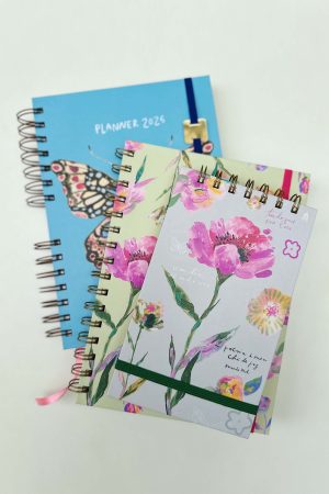 Kit Papelaria / Planner 2025, Caderno A5 e Caderneta