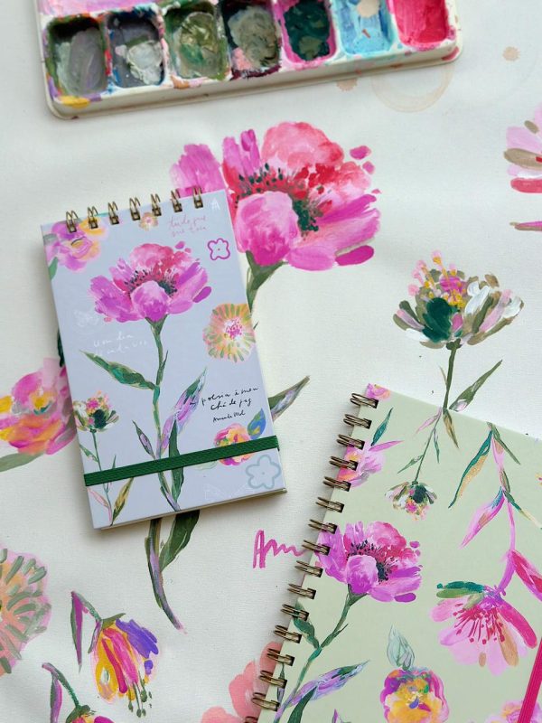 Kit Caderno A5 Flores + Caderneta Botânica - Image 2