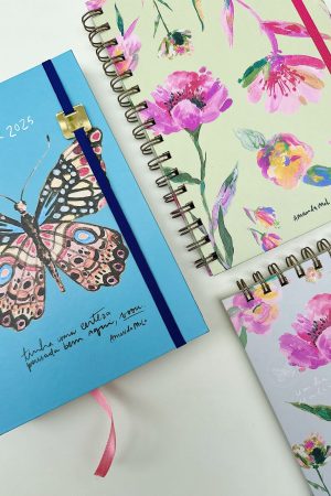 Kit Papelaria / Planner 2025, Caderno A5 e Caderneta