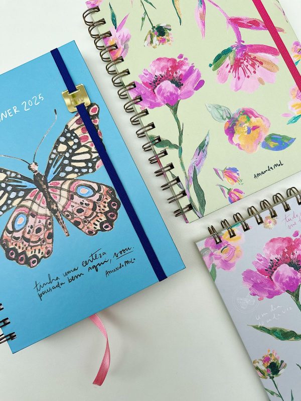Kit Papelaria / Planner 2025, Caderno A5 e Caderneta - Image 2