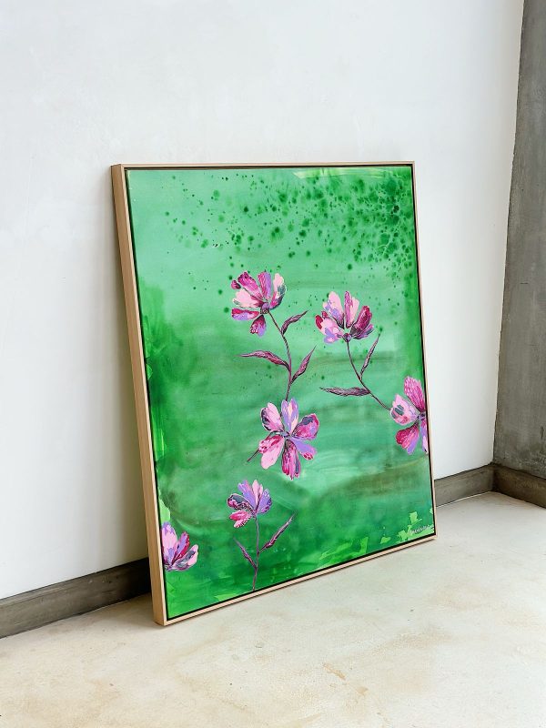 Quadro Primavera Esmeralda | 91 x 107 cm - Image 2
