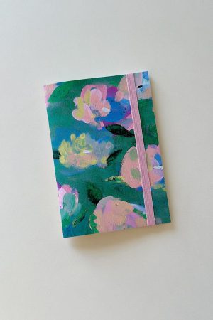 Caderninho Giverny / sem pauta em papel pólen