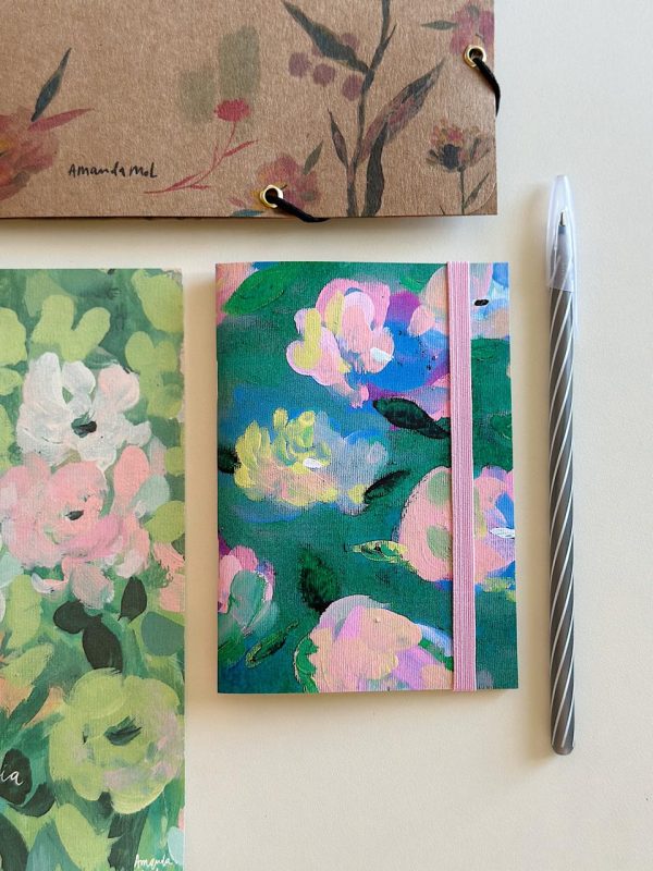 Caderninho Giverny / sem pauta em papel pólen - Imagem 3