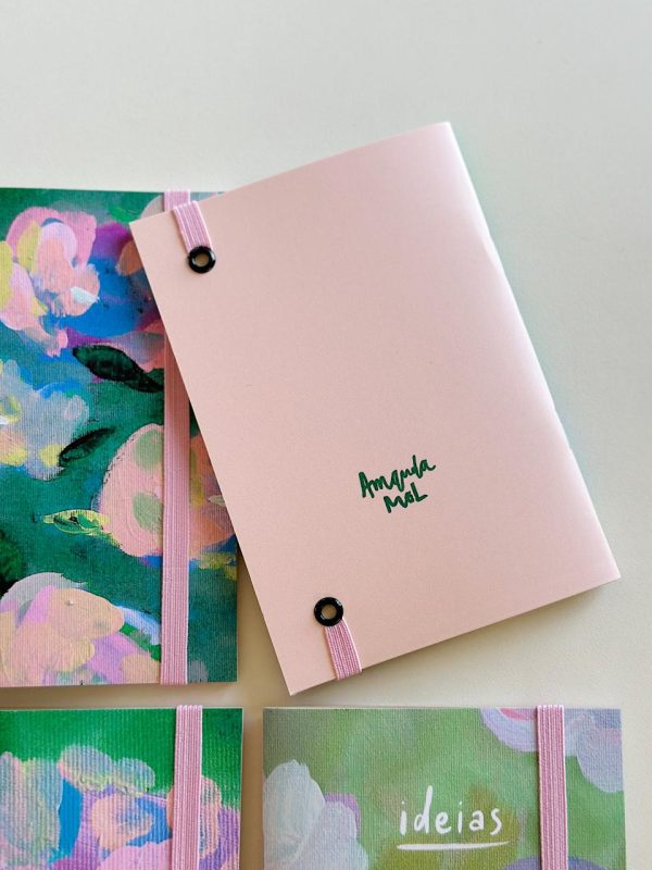 Kit 4 caderninhos de bolso - Imagem 12