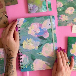 Caderno Giverny A5 - Pautado ou Papel Pólen