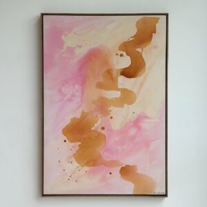 Quadro Céu Rosa e Laranja | 103 x 78 cm
