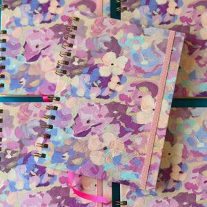 Caderno A5 Fleur + Print e Adesivos