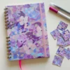 Caderno A5 Fleur + Print e Adesivos