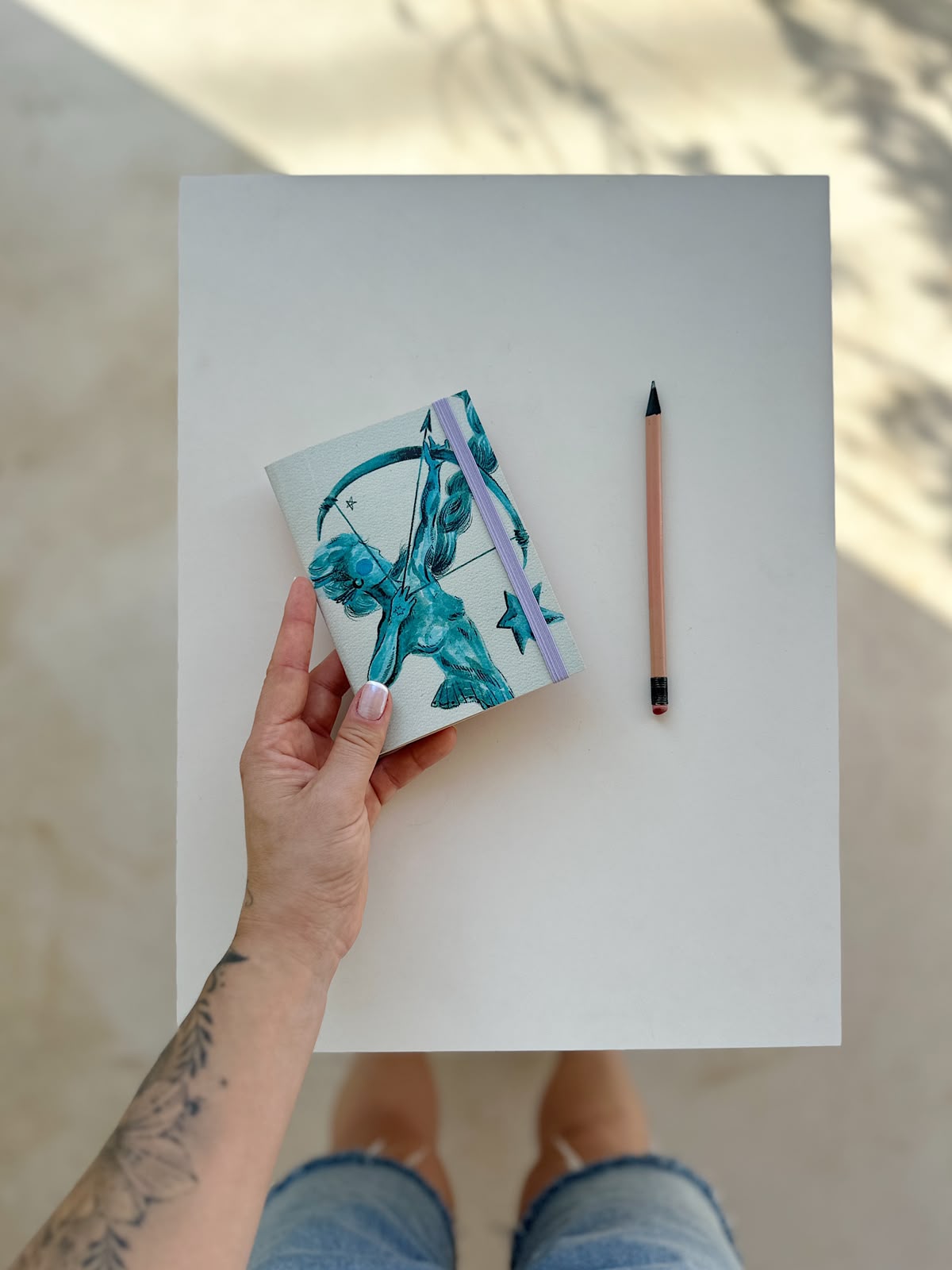 Caderninho de Inspirações em papel pólen | Arqueira - Imagem 6