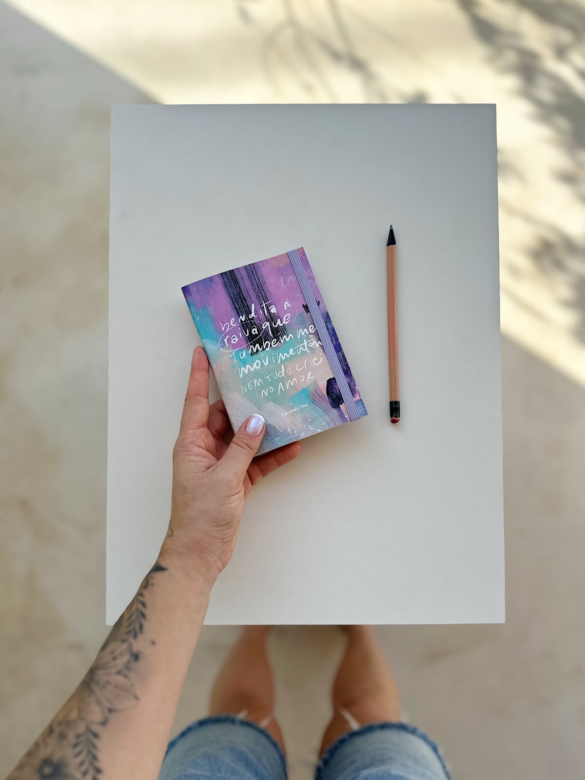 Caderninho de Inspirações em papel pólen | Bendita Raiva - Imagem 6