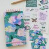 Caderneta Giverny / 100 fl papel pólen + Cartela de Adesivos