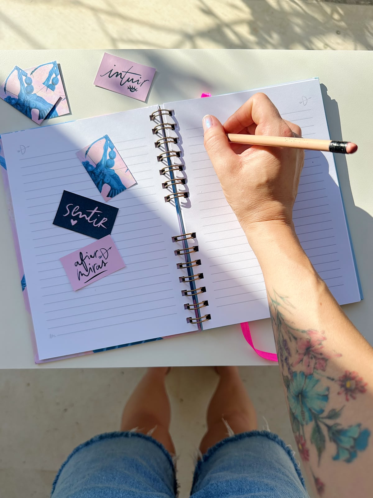 Caderno A5 Arqueira dos Ventos - Pautado ou Papel Pólen - Imagem 6