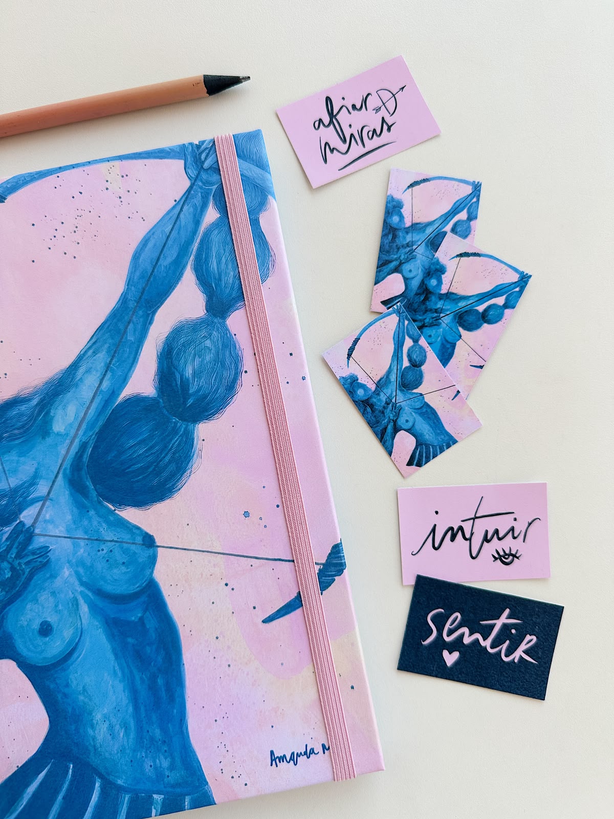 Caderno A5 Arqueira dos Ventos - Pautado ou Papel Pólen - Imagem 2