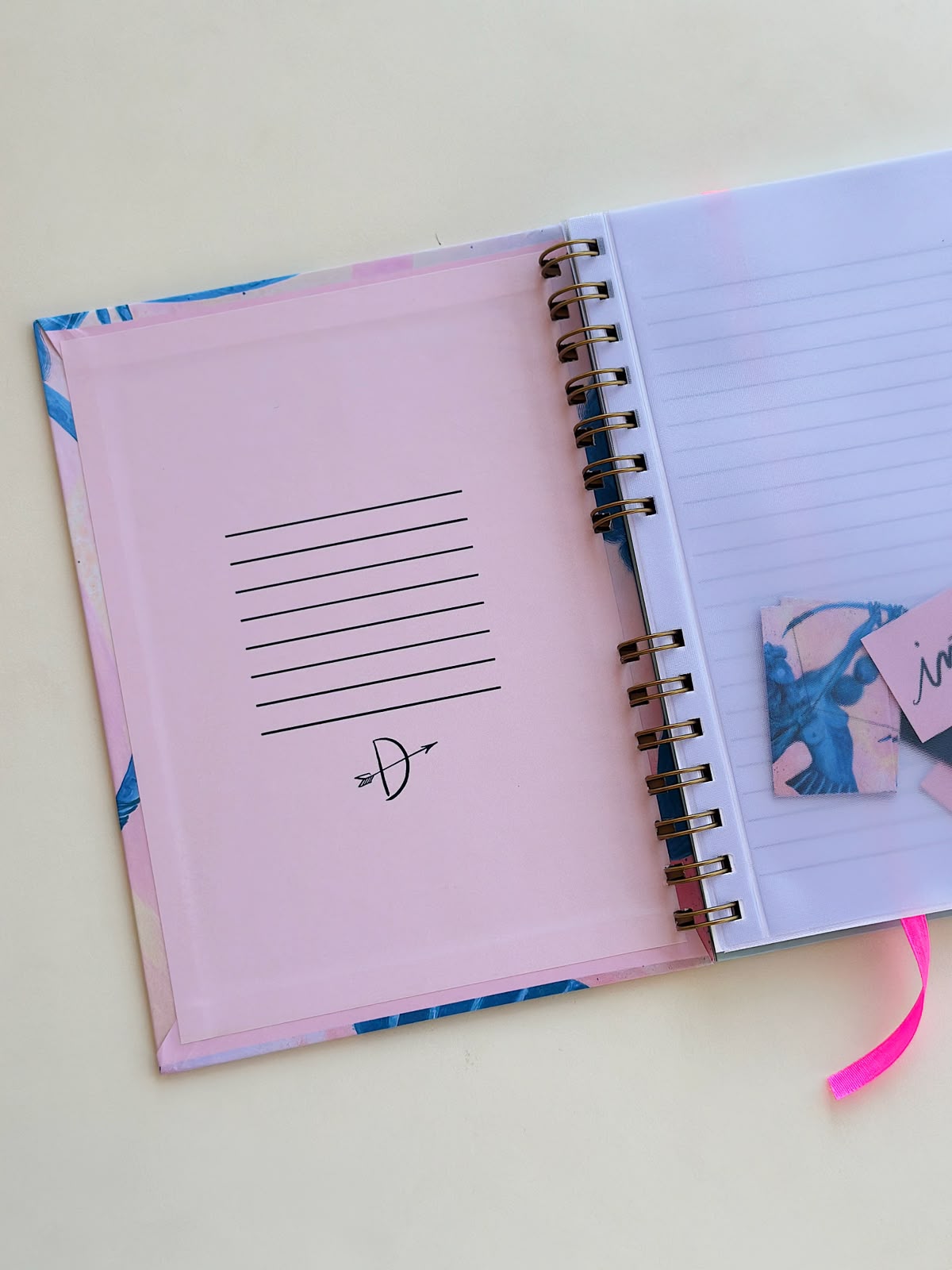Caderno A5 Arqueira dos Ventos - Pautado ou Papel Pólen - Imagem 3
