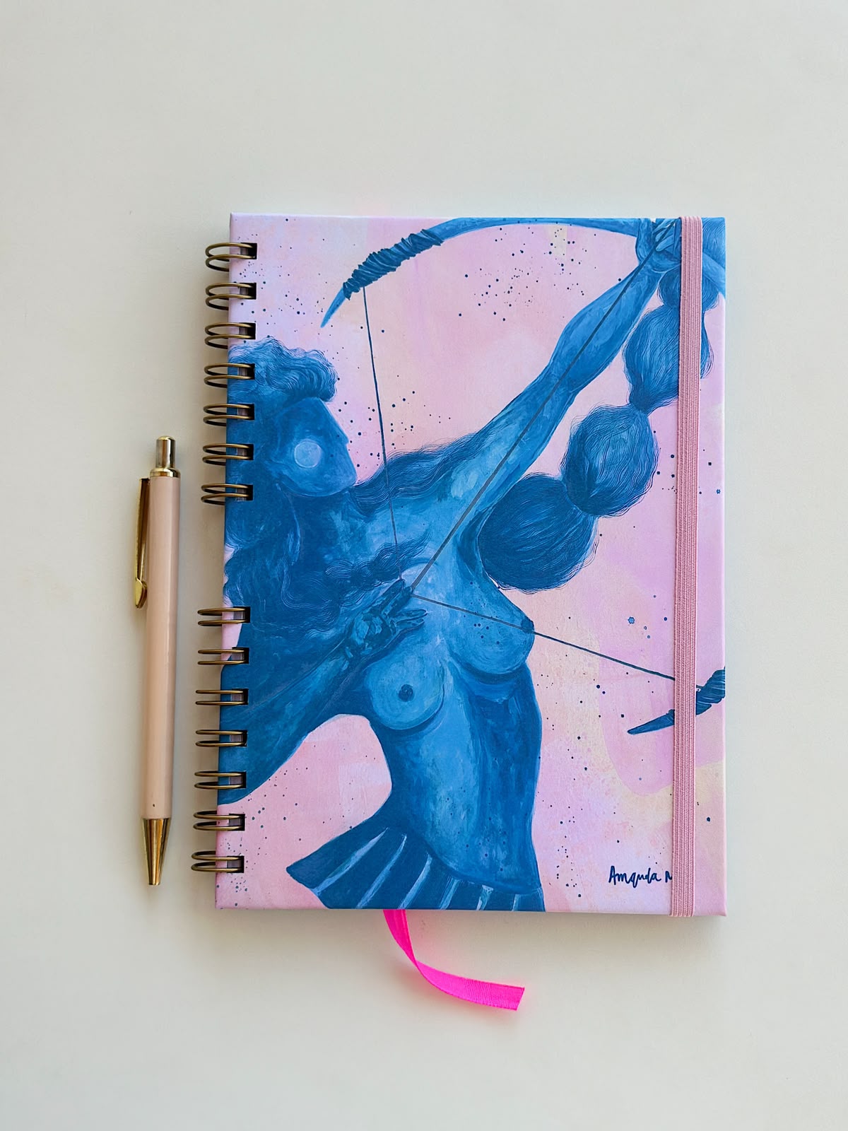 Caderno A5 Arqueira dos Ventos - Pautado ou Papel Pólen