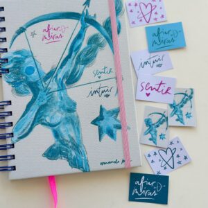 Diário Arqueira | Caderno Pontilhado 100 folhas