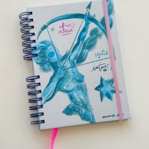 Diário Arqueira | Caderno Pontilhado 100 folhas