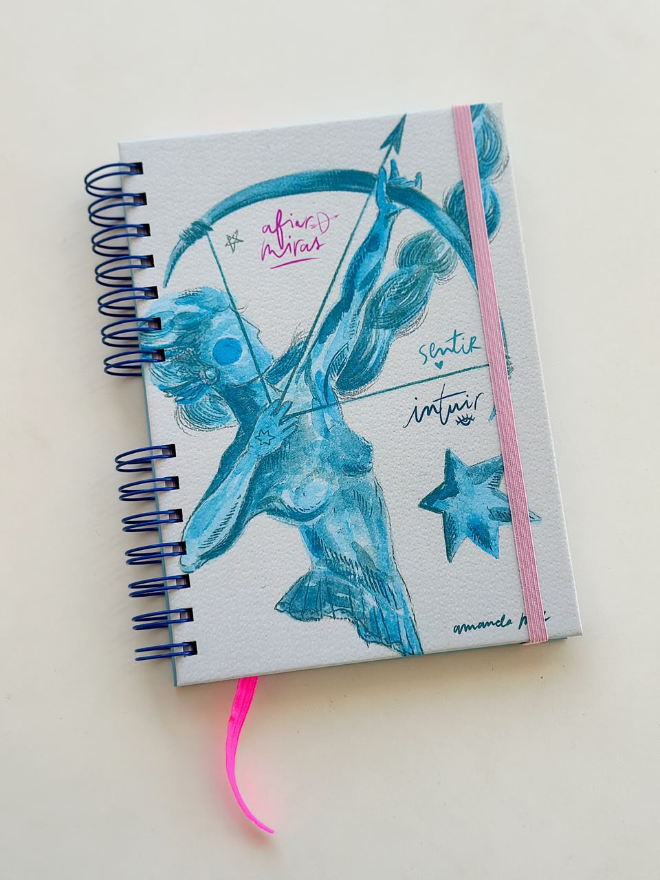 Diário Arqueira | Caderno Pontilhado 100 folhas