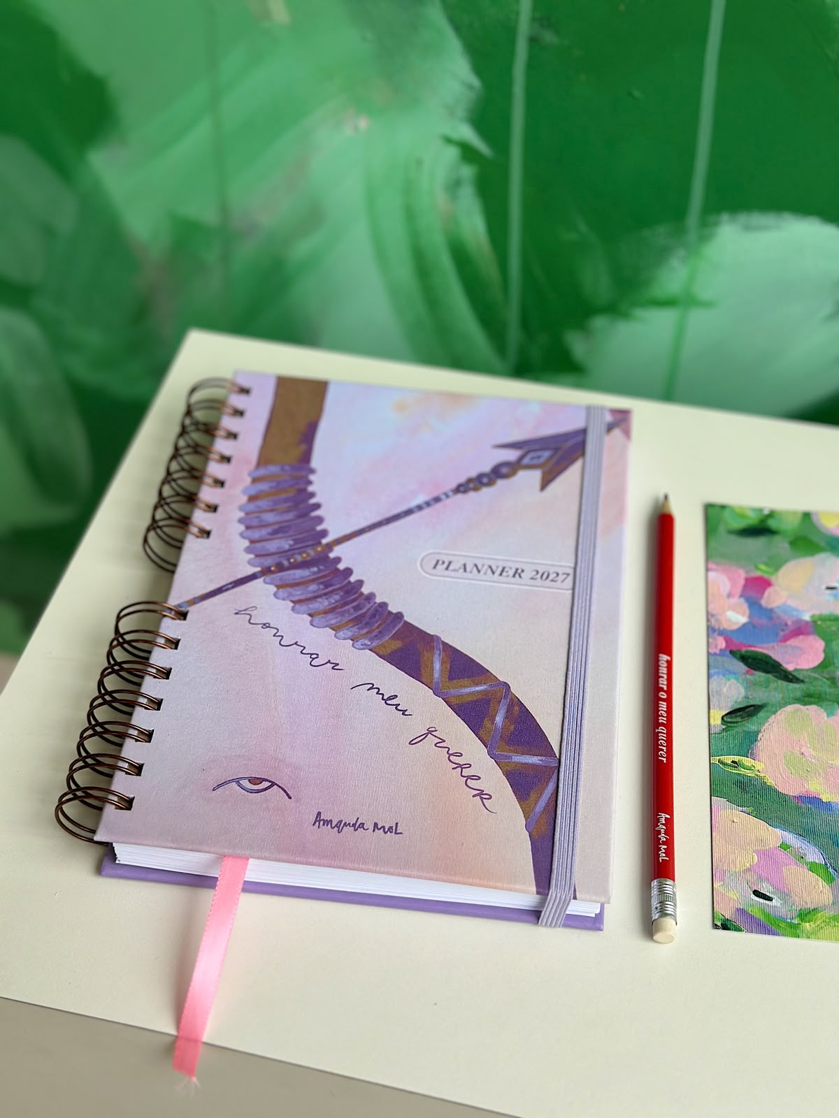 Planner 2027 | Honrar meu querer + Lápis