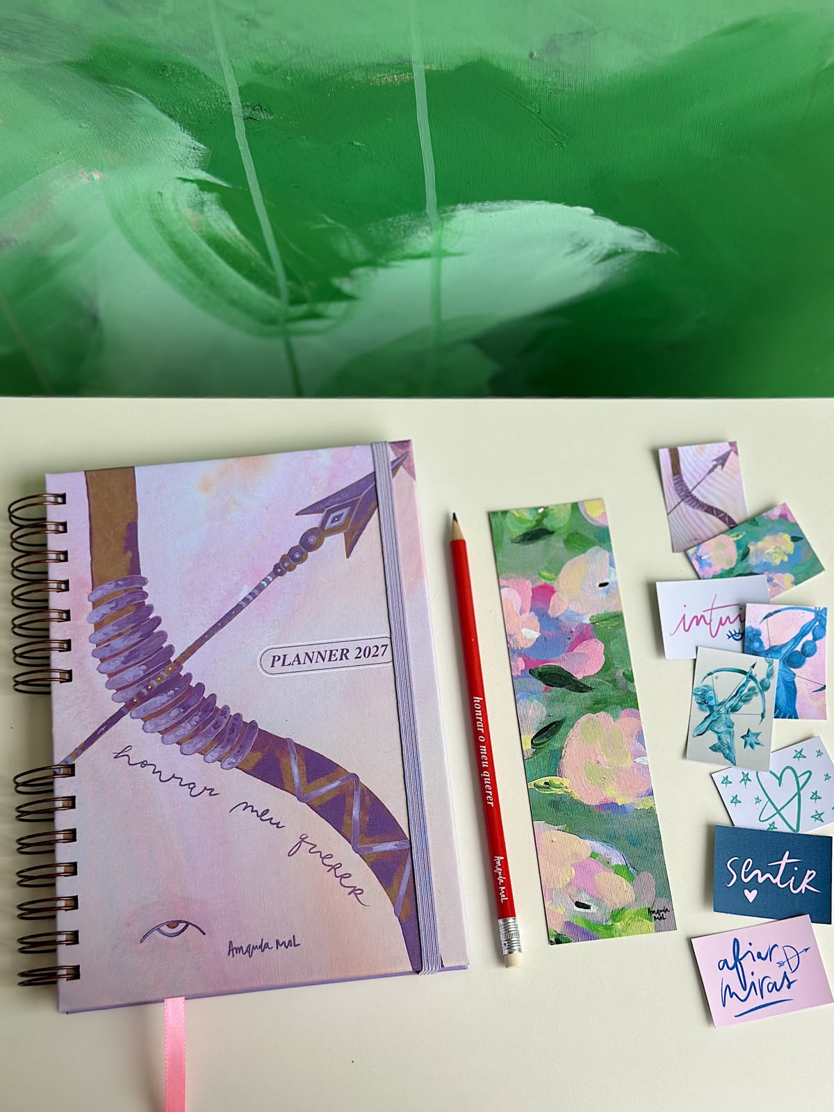 Planner 2027 | Honrar meu querer + Lápis - Imagem 3