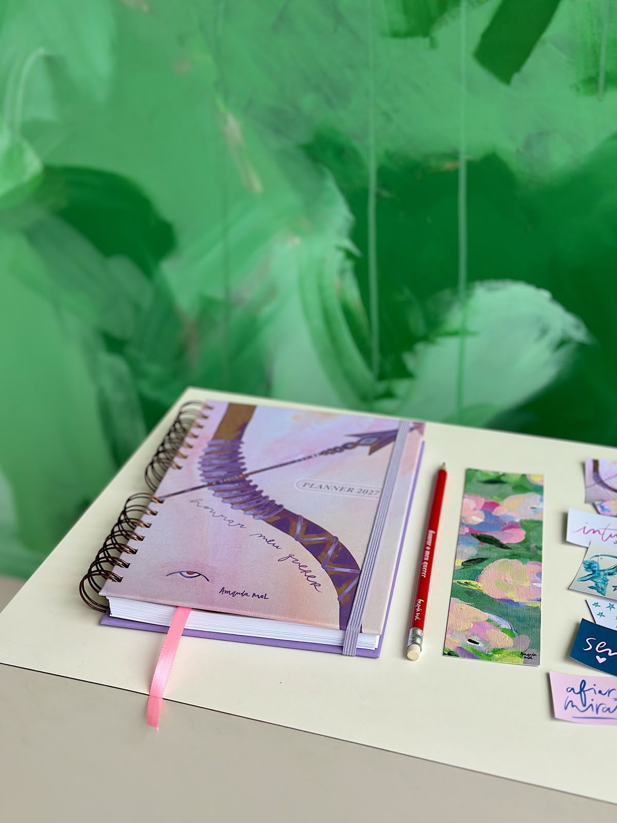 Planner 2027 | Honrar meu querer + Lápis - Imagem 2