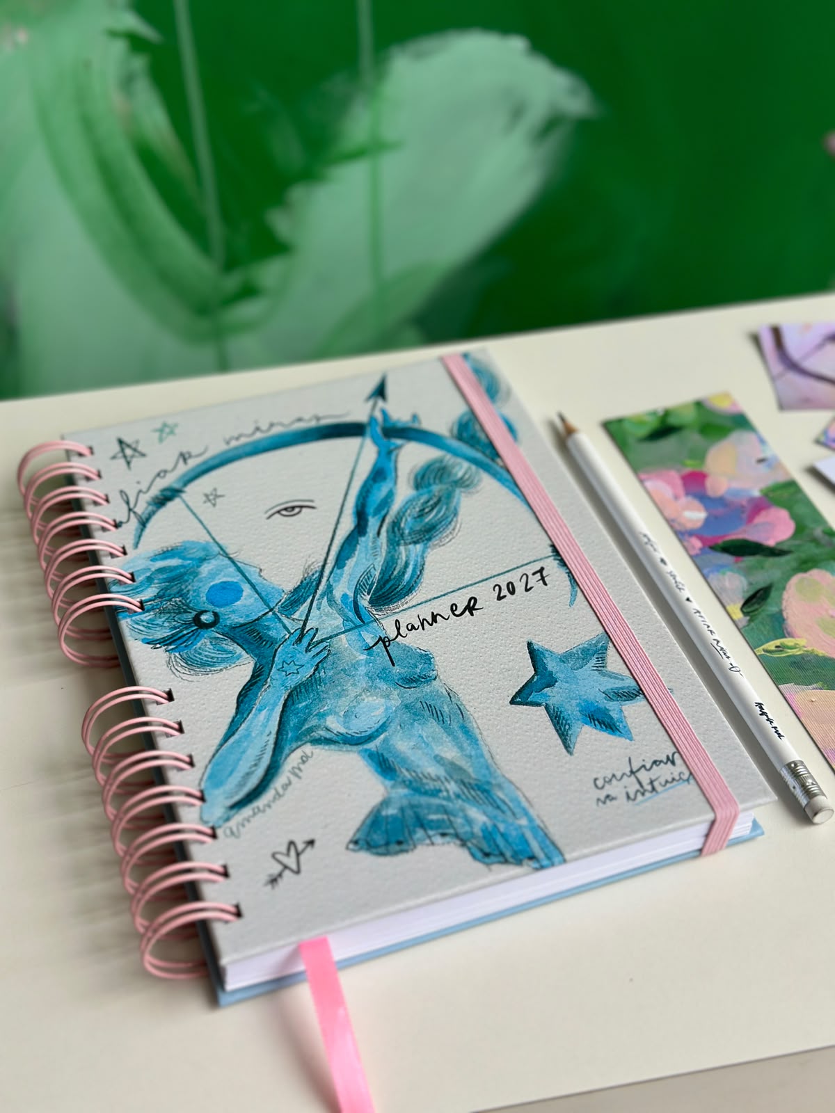 Planner 2027 | Arqueira + Lápis