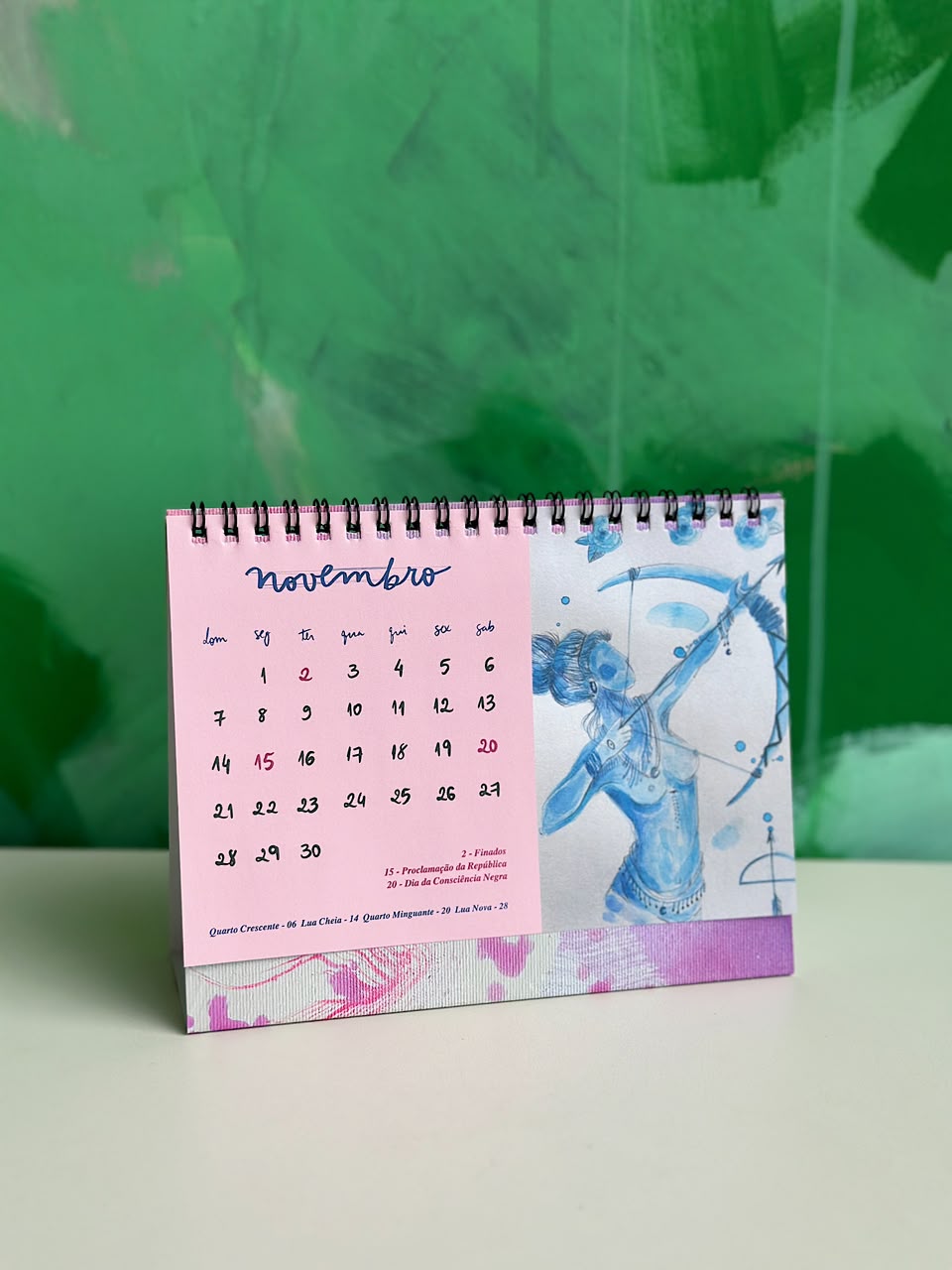 Calendário de Mesa 2027 | leia a descrição!* - Imagem 18