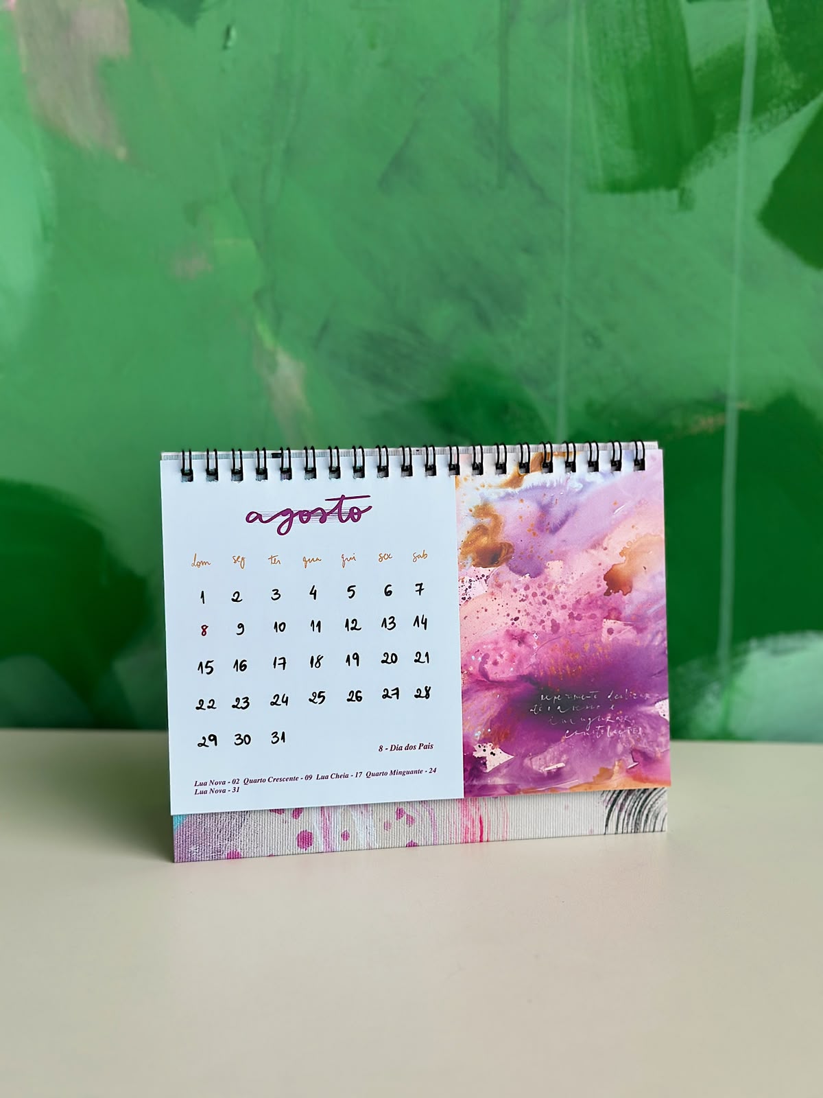 Calendário de Mesa 2027 | leia a descrição!* - Imagem 12