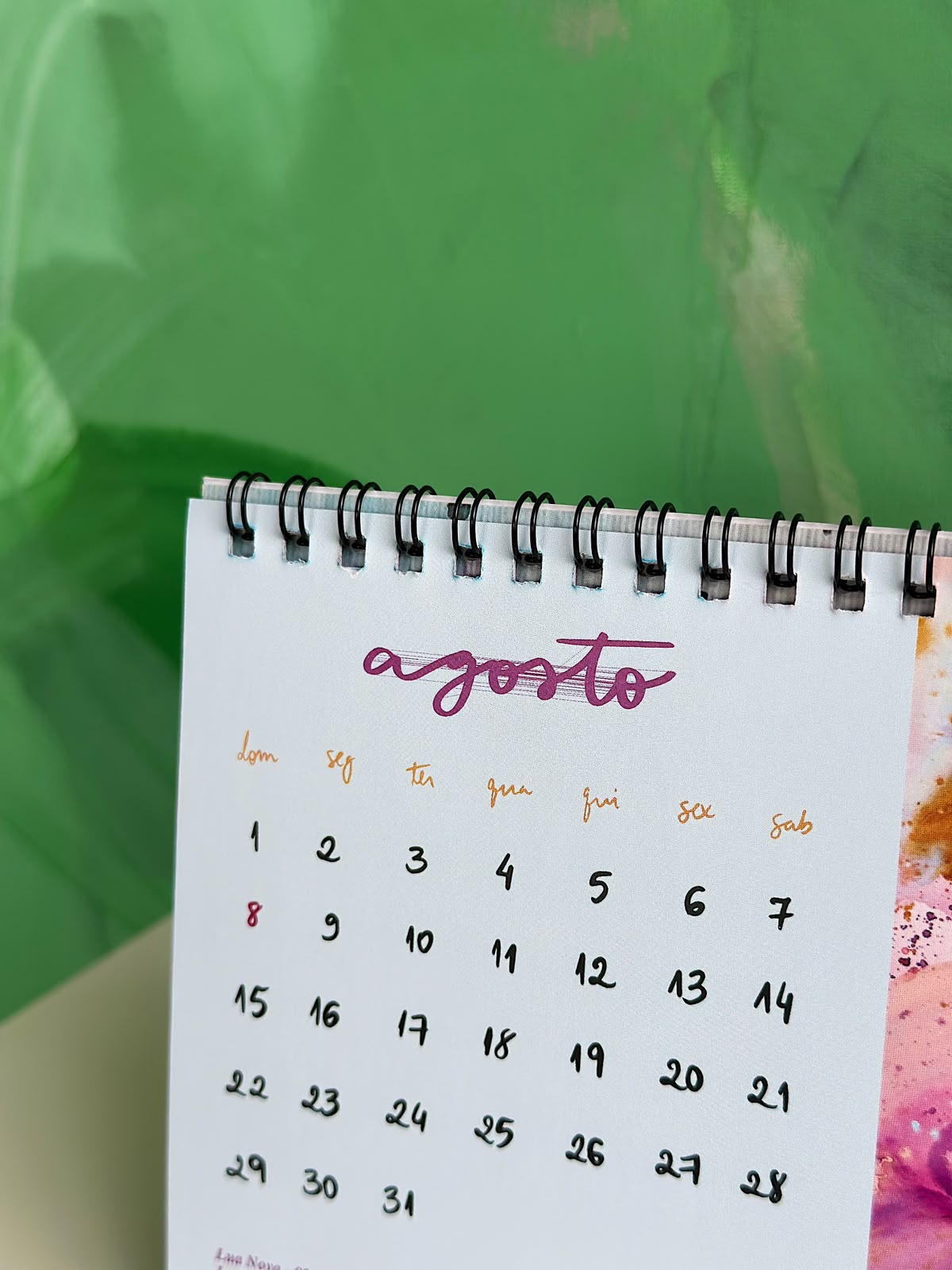 Calendário de Mesa 2027 | leia a descrição!* - Imagem 13