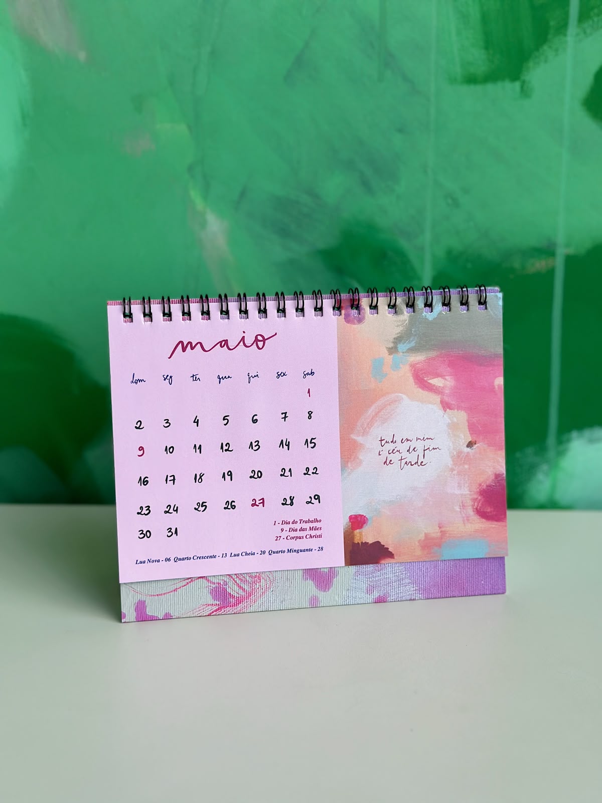 Calendário de Mesa 2027 | leia a descrição!* - Imagem 8
