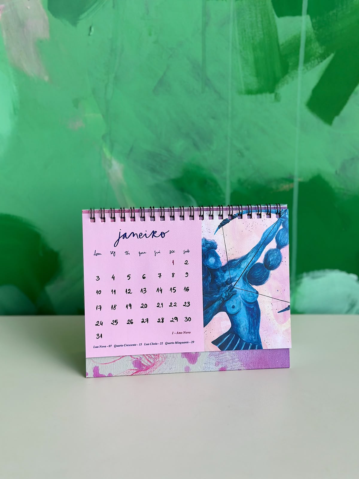 Calendário de Mesa 2027 | leia a descrição!* - Imagem 2