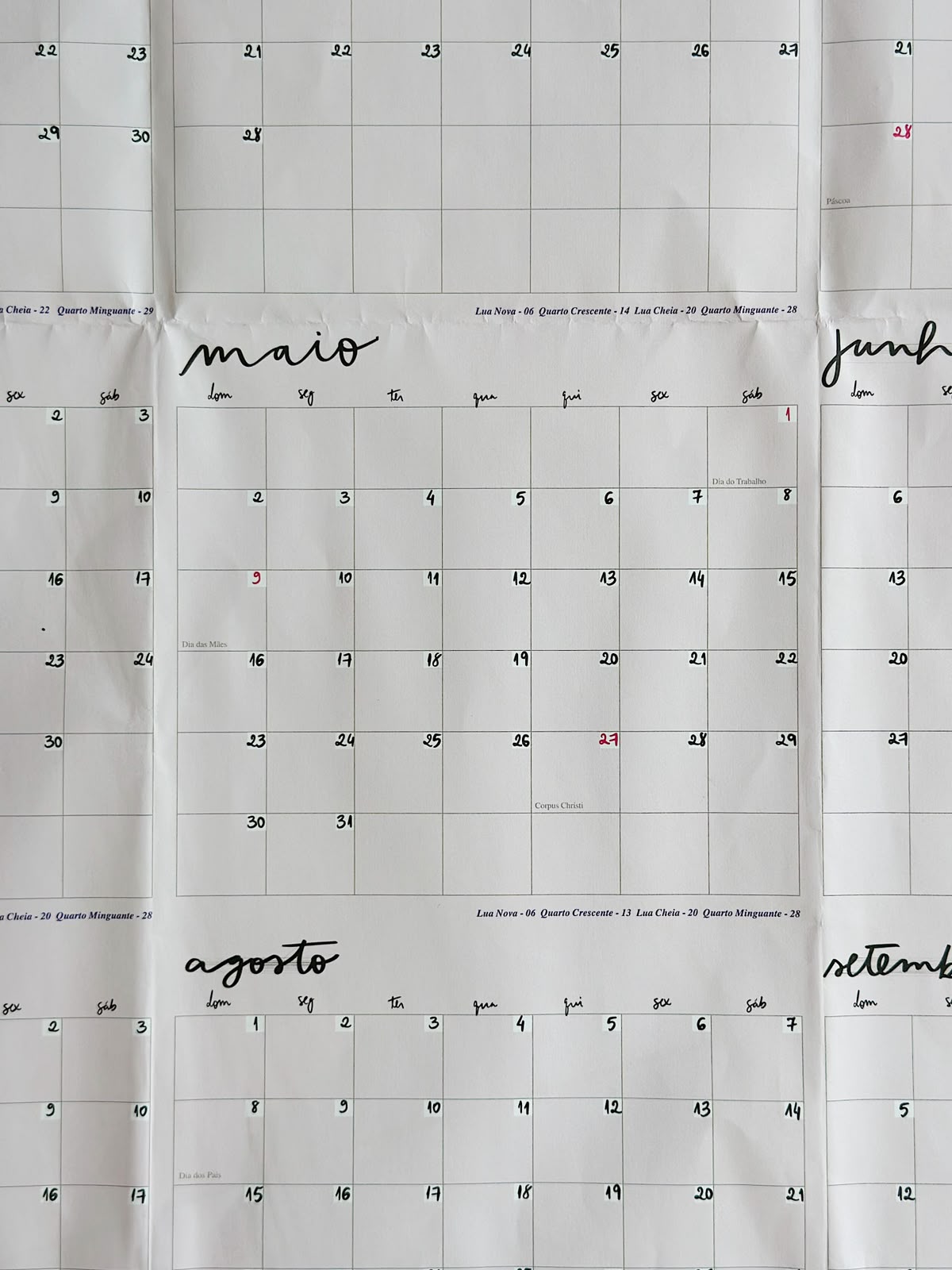 Planner Anual de Parede | Calendário e Pôster - Imagem 8