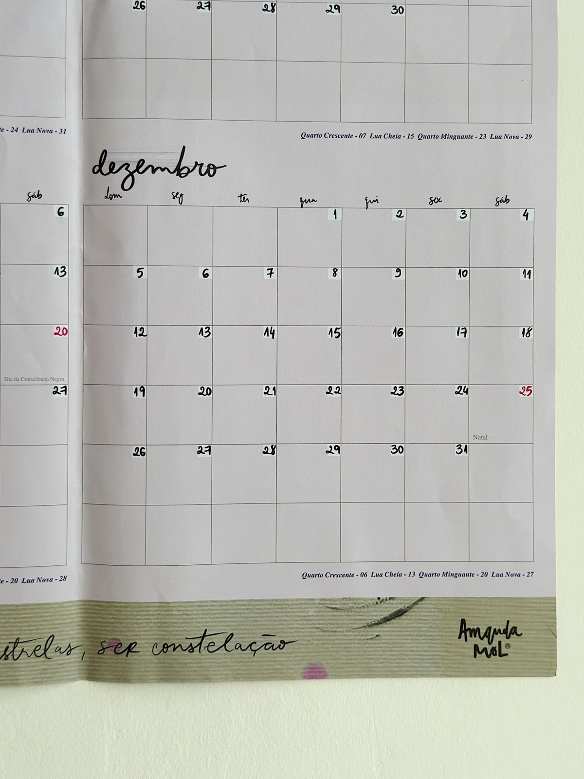 Planner Anual de Parede | Calendário e Pôster - Imagem 10