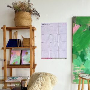 Planner Anual de Parede | Calendário e Pôster