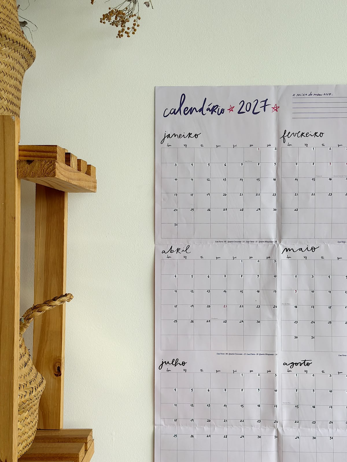 Planner Anual de Parede | Calendário e Pôster - Imagem 6