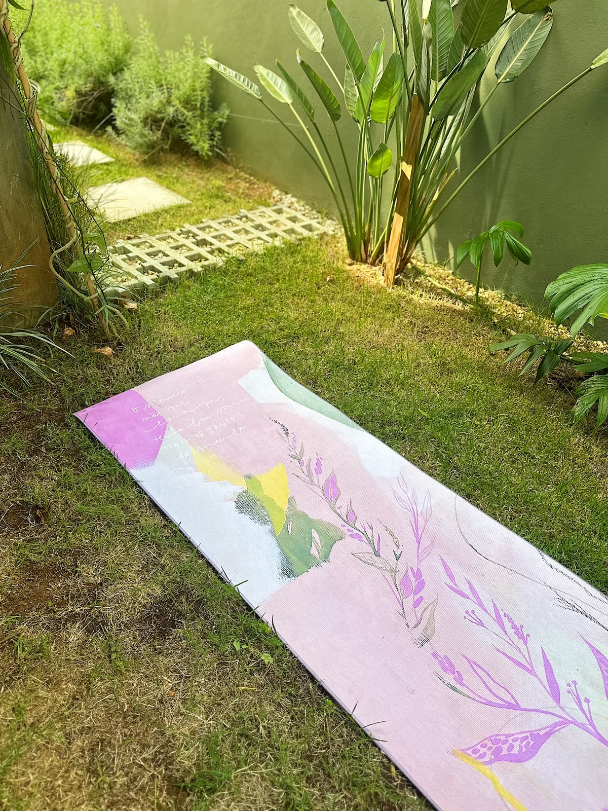Mat de Yoga Aveludado | Abstrato - Imagem 5