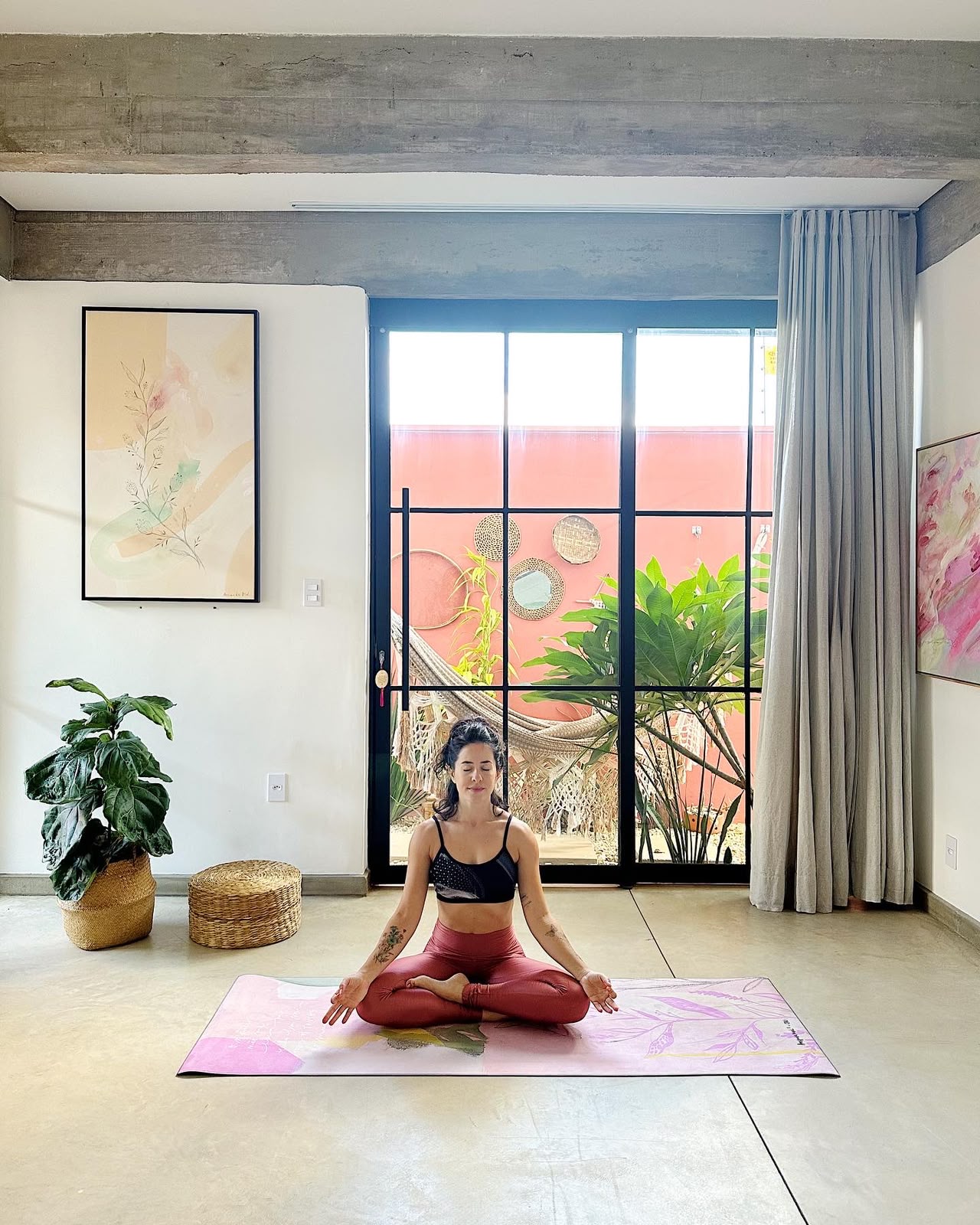 Mat de Yoga Aveludado | Abstrato - Imagem 7